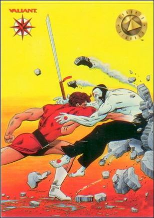 Valiant Era: Series 1 (Base Set) card 8 Magnus Robot Fighter #7