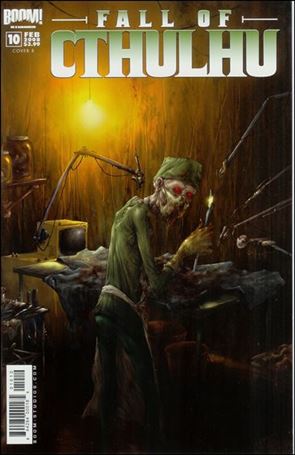 Fall of Cthulhu issue 10-B Pablo Quiligotti Cover