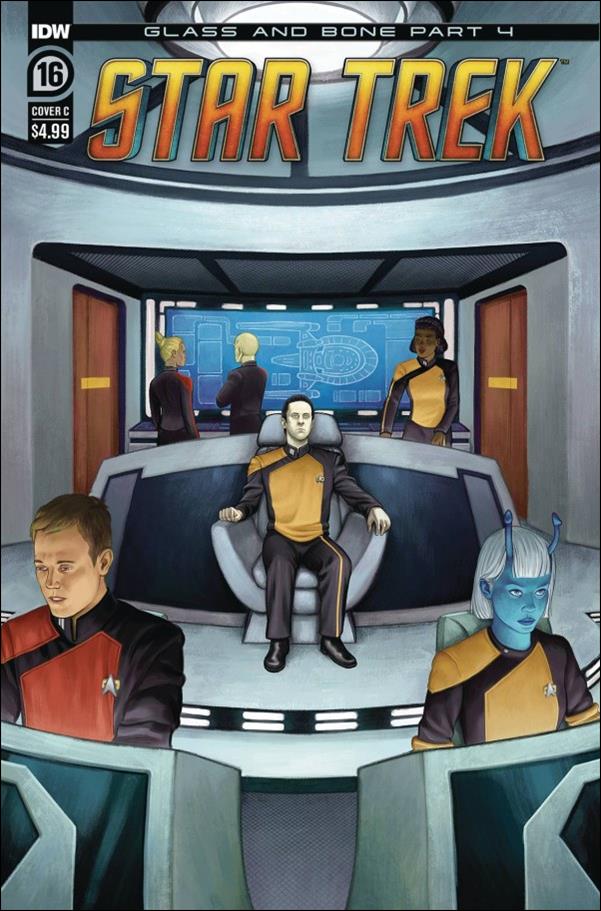 Star Trek (2022) issue 16-C Malachi Ward Cover