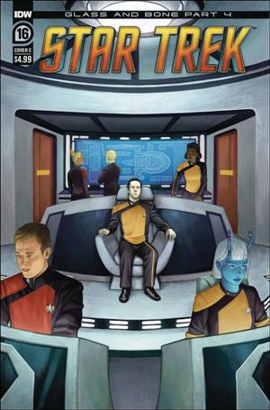 Star Trek (2022) issue 16-C Malachi Ward Cover