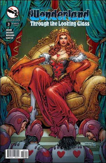 Grimm Fairy Tales Presents Wonderland: Through the Looking Glass issue 3 Abhishek Malsuni Cover