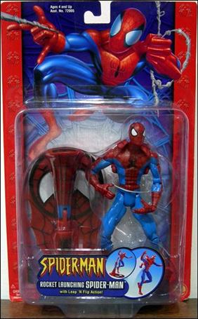 Spider-Man figure 24 Rocket Launching Spider-Man