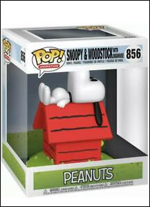 POP! Animation figure 856 Snoopy & Woodstock and doghouse