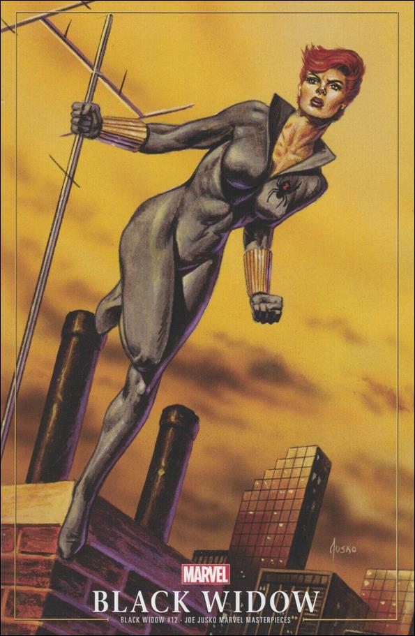 Black Widow (2020) issue 12-B Joe Jusko Marvel Masterpieces Cover