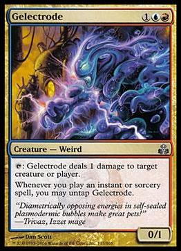 Magic the Gathering: Guildpact (Base Set) card 113 Gelectrode