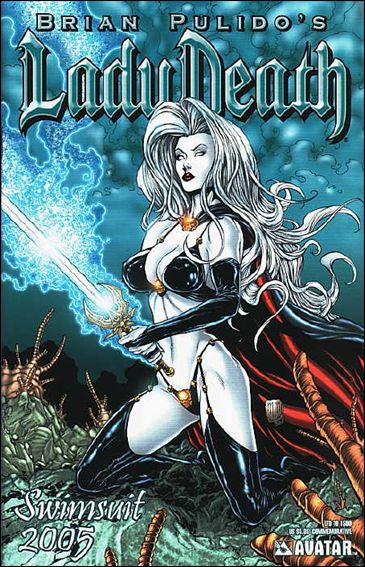 Lady Death: Swimsuit Special issue 2005-T Commemorative Cover 1/1500