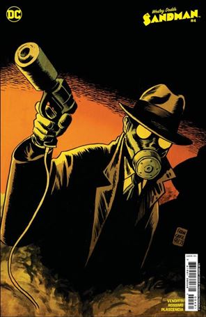 Wesley Dodds: The Sandman issue 4-C Francesco Francavilla 1:25 Cardstock Cover