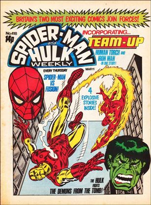 Spider-Man: Comics Weekly (UK) issue 418