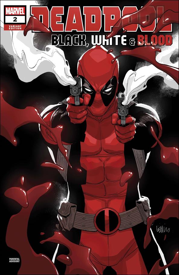 Deadpool: Black, White & Blood issue 2-C Leinil Francis Yu 1:25 Cover