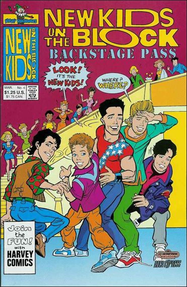 New Kids on the Block: Backstage Pass issue 4