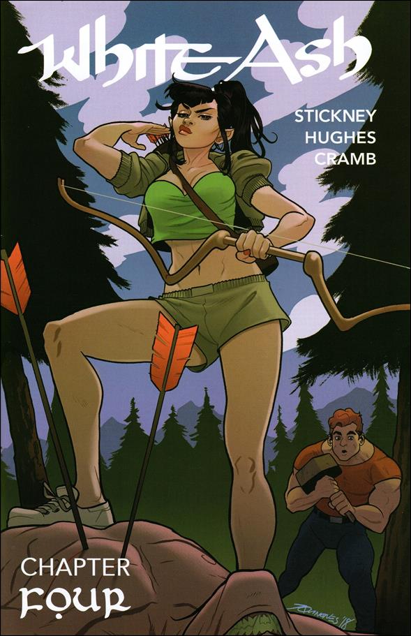 White Ash (2017) issue 4-B Joe Quinones Cover