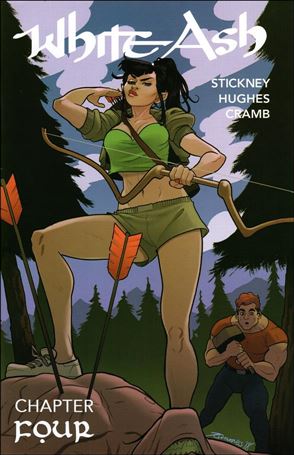 White Ash (2017) issue 4-B Joe Quinones Cover