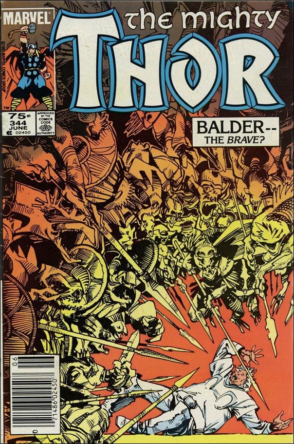 Thor (1966) issue 344-B Canadian Price Cover