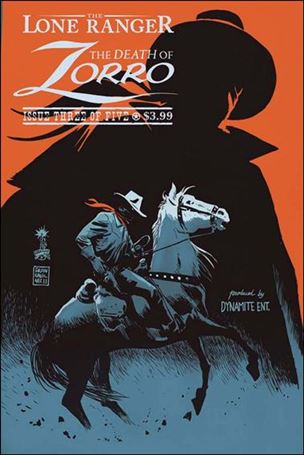 Lone Ranger & Zorro: The Death of Zorro issue 3 Standard Cover