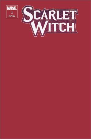 Scarlet Witch (2023) issue 1-C Red Blank/Sketch Cover