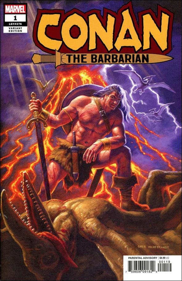 Conan the Barbarian (2019) issue 1-P Greg Hildebrandt 1:500 Cover