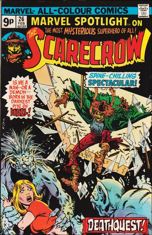 Marvel Spotlight (1971) issue 26-B UK Price Cover
