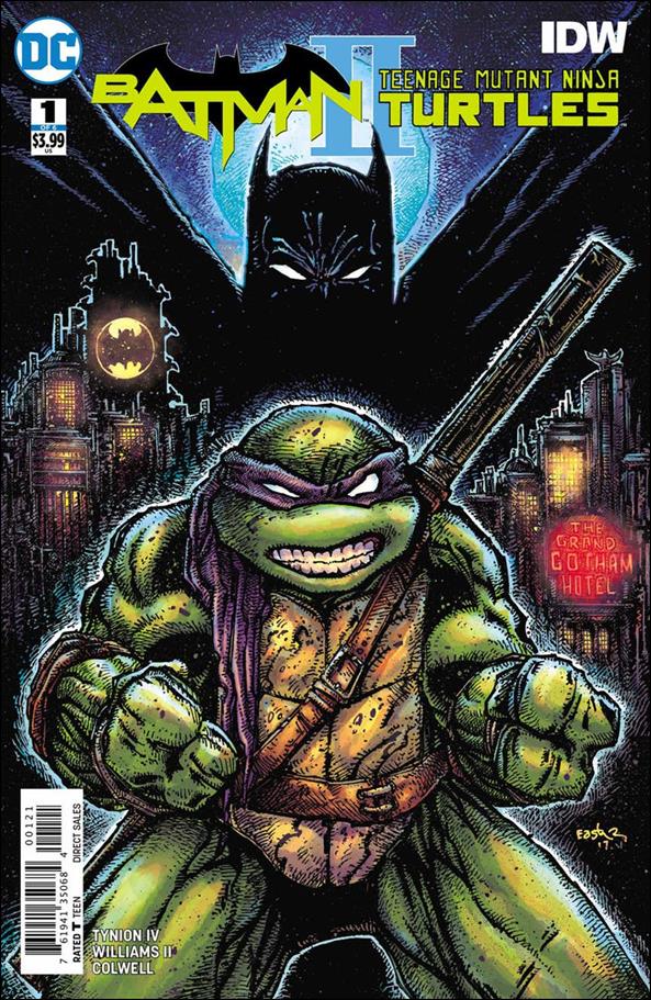 Batman/Teenage Mutant Ninja Turtles II issue 1-B Kevin Eastman Cover