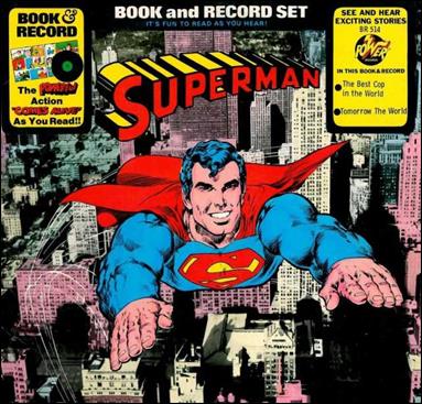 12" L.P. Deluxe Book and Record Set issue BR-514 Superman