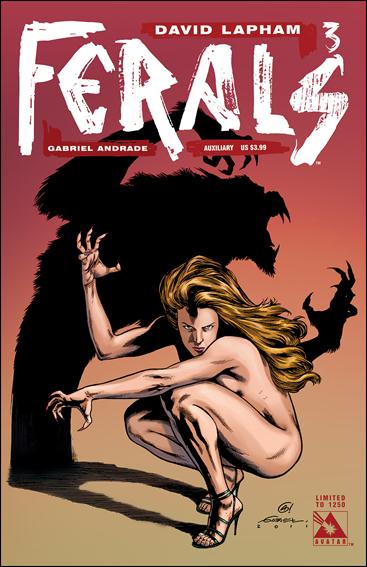 Ferals issue 3-E Auxiliary Cover 1/1250