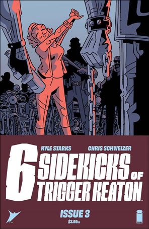 Six Sidekicks of Trigger Keaton issue 3 Chris Schweitzer Cover