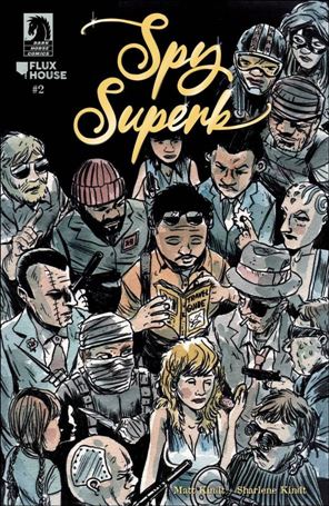 Spy Superb issue 2 Matt Kindt Cover