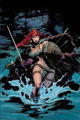 Unbreakable Red Sonja issue 1-J Roberto De La Torre Virgin 1:7 Cover