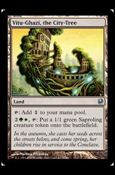 Magic the Gathering: Duel Decks: Ajani vs. Nicol Bolas card 37 Vitu-Gazi, the City Tree