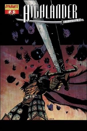 Highlander issue 8-D Michael Avon Oeming Cover