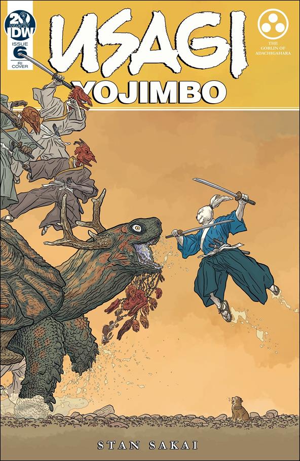 Usagi Yojimbo (2019) issue 6-B Geof Darrow 1:10 Wraparound Cover