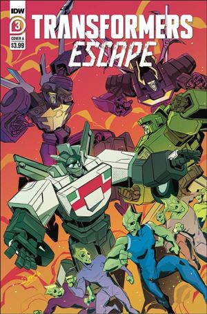 Transformers Escape issue 3 Bethany McGuire-Smith Cover