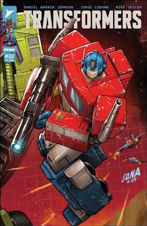 Transformers (2023) issue 22-C David Nakayama Connecting 1:10 Cover