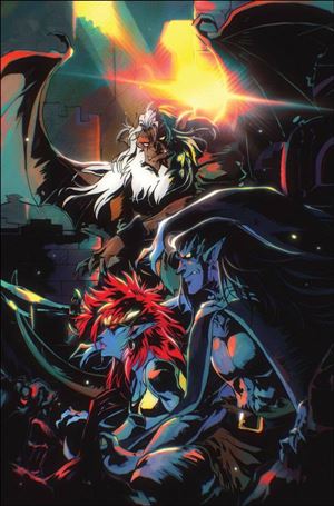 Gargoyles: Dark Ages issue 1-T Kenya Danino 1:50 Virgin Cover