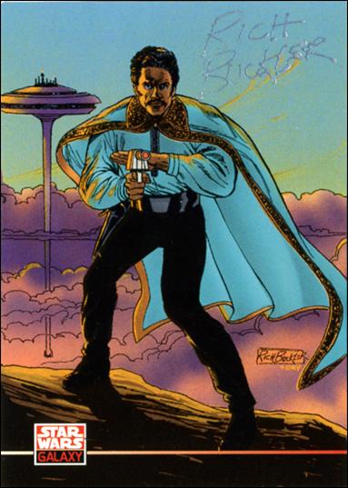 Star Wars Galaxy: Series 4 (Autograph Subset) card 216 Rich Buckler