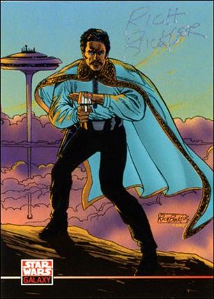 Star Wars Galaxy: Series 4 (Autograph Subset) card 216 Rich Buckler