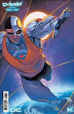 Cyborg (2023) issue 6-C Paris Alleyne 1:25 Cardstock Cover