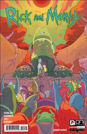 Rick and Morty (2015) issue 14 CJ Cannon Cover