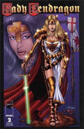 Lady Pendragon (1998) issue 2 John Stinsman Cover