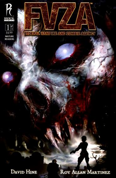 FVZA: Federal Vampire and Zombie Agency issue 1-B Clint Langley Cover