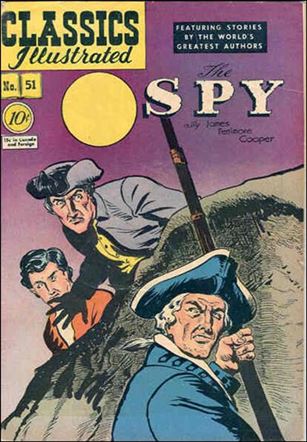 Classic Comics/Classics Illustrated issue 51-B HRN 51 - Issue #54 Promo on Inside Back Cover