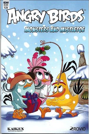 Angry Birds Comics Quarterly: Monsters and Mistletoe Cover Image 1
