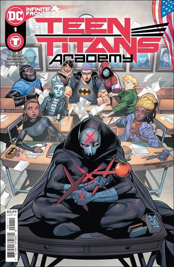 Teen Titans Academy issue 1 Rafa Sandoval Cover