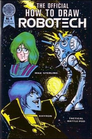 Official How to Draw Robotech issue 4
