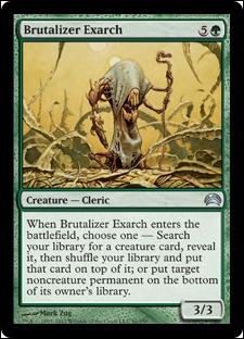 Magic the Gathering: Planechase 2012 Edition (Base Set) card 61 Brutalizer Exarch