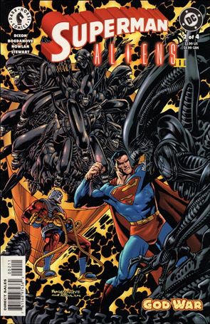 Superman/Aliens 2: God War issue 2