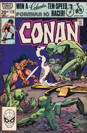 Conan the Barbarian (1970) issue 128-B UK Price Cover