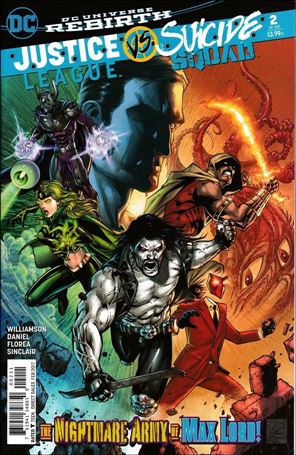 Justice League Vs Suicide Squad issue 2 Tony Daniel Cover