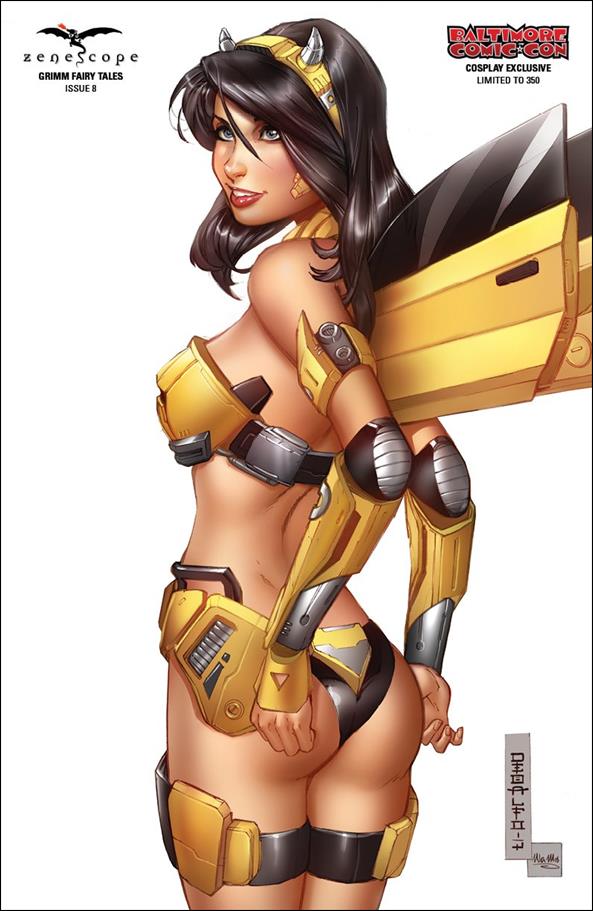 Grimm Fairy Tales (2016) issue 8-H Mike DeBalfo Baltimore Comic-Con Cover 1/350