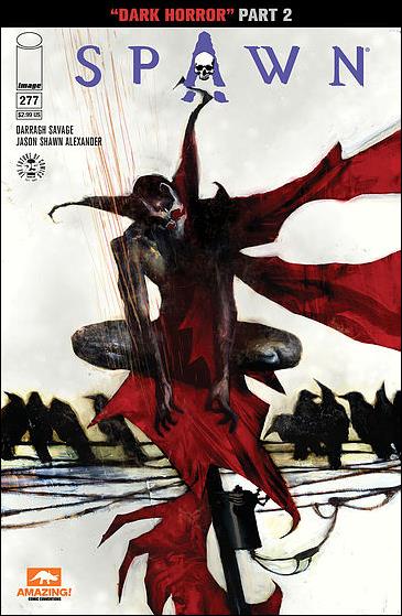 Spawn issue 277-D Jock Amazing Comic Con Cover