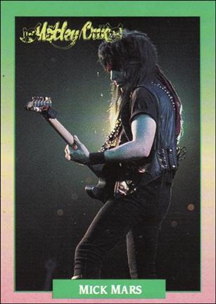 Rock Cards (Base Set) card 91 Mick Mars
